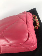 Load image into Gallery viewer, Chanel 19 dark pink lambskin, mixed hdw
