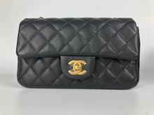 Load image into Gallery viewer, Chanel black caviar mini, gold hdw full set 20 series
