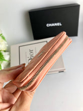 Load image into Gallery viewer, Chanel 2023 peach coin pouch card holder
