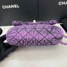 Load image into Gallery viewer, Chanel denim denimpression mini purple flap
