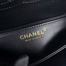 Load image into Gallery viewer, Chanel black small trendy, rose gold hdw
