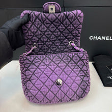 Load image into Gallery viewer, Chanel denim denimpression mini purple flap
