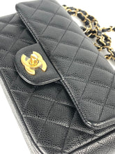 Load image into Gallery viewer, Chanel black caviar mini, gold hdw full set 20 series
