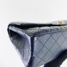 Load image into Gallery viewer, Chanel navy blue calfskin 226 medium reissue, gold hdw
