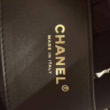 Load image into Gallery viewer, Chanel 25 small in silver caviar, aged gold hdw
