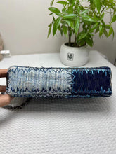 Load image into Gallery viewer, Very Rare Chanel denim patchwork bag medium with silver hdw
