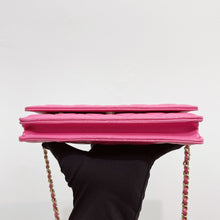 Load image into Gallery viewer, Chanel Barbie pink caviar woc, chip
