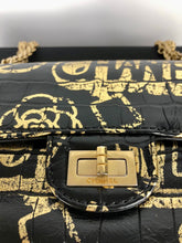 Load image into Gallery viewer, Chanel 19A rare Egyptian mini reissue, gold hdw
