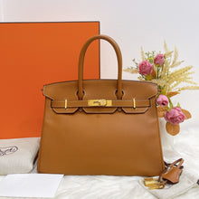 Load image into Gallery viewer, Hermes Birkin 30 gold x gold Epsom stamp Z (2021)
