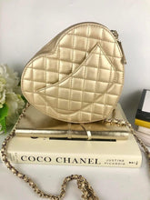 Load image into Gallery viewer, Chanel 22s CC in love lambskin large heart bag
