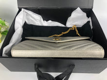 Load image into Gallery viewer, Ysl gold cassandre woc wallet on chain, gold hdw
