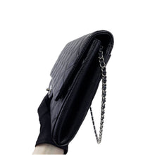 Load image into Gallery viewer, Chanel black caviar timeless clutch, silver hdw, 18 series
