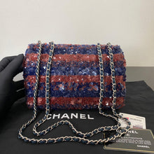 Load image into Gallery viewer, Chanel 19c mini sequin flap, bling bling
