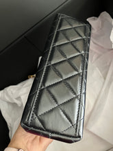 Load image into Gallery viewer, Chanel black Kelly shopper nano (larger size) in shiny calfskin, gold hdw
