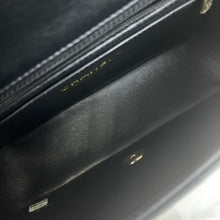 Load image into Gallery viewer, Chanel black mini lambskin, gold hdw 30 series

