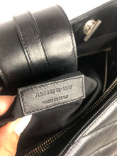 Load image into Gallery viewer, YSL Saint Laurent large loulou tote black, silver hdw
