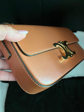 Load image into Gallery viewer, Celine Claude shoulder bag, gold hdw
