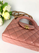 Load image into Gallery viewer, Chanel 23k nude pink calfskin Nano Kelly (larger size), gold hdw
