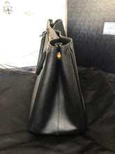 Load image into Gallery viewer, Prada large black Saffiano galleria leather bag, gold hdw
