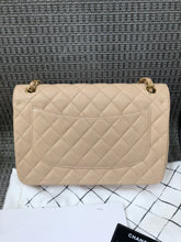 Load image into Gallery viewer, Chanel beige caviar jumbo, gold hdw
