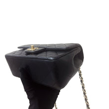 Load image into Gallery viewer, Chanel black mini lambskin, gold hdw 30 series
