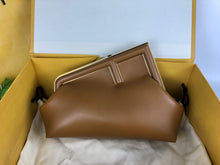 Load image into Gallery viewer, Fendi first small in caramel brown Napa leather
