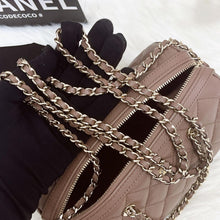 Load image into Gallery viewer, Chanel boston bag 25p brown caviar, microchip
