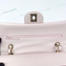 Load image into Gallery viewer, Chanel 21c small light pink caviar classic flap, light gold hdw
