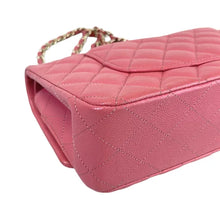 Load image into Gallery viewer, Chanel 28 series pink caviar classic flap medium, gold hdw
