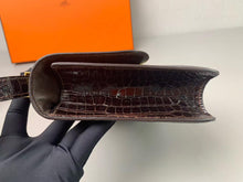 Load image into Gallery viewer, Hermes Vintage Constance 23, brown crocodile
