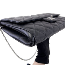 Load image into Gallery viewer, Chanel black caviar timeless clutch, silver hdw, 18 series
