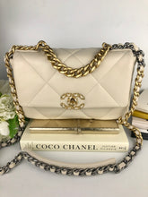 Load image into Gallery viewer, Chanel 19 small lambskin, mixed gold hdw
