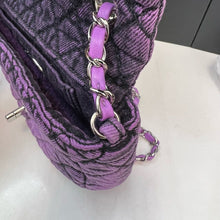 Load image into Gallery viewer, Chanel denim denimpression mini purple flap
