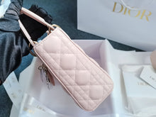 Load image into Gallery viewer, Lady Dior 2023 small pink lambskin, gold hdw
