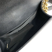 Load image into Gallery viewer, Chanel small black caviar boy bag, with gold hdw
