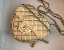 Load image into Gallery viewer, Chanel 22s CC in love lambskin large heart bag
