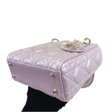 Load image into Gallery viewer, Lady Dior mini pink pearl, gold hdw
