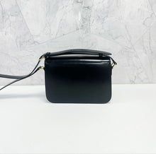 Load image into Gallery viewer, Celine black medium triomphe classique with gold hdw in calfskin
