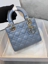 Load image into Gallery viewer, Lady Dior small enamel blue
