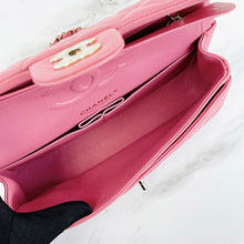Load image into Gallery viewer, Chanel pink caviar medium classic, gold hdw 28 series
