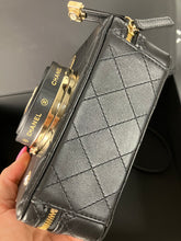 Load image into Gallery viewer, Chanel black lambskin Coco Click bag with light gold hdw
