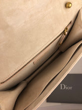 Load image into Gallery viewer, Dior cannage dioraddict in beige, with gold brass hdw
