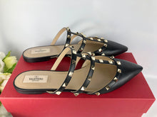 Load image into Gallery viewer, Valentino black Rockstud mules 41 (fits size 10 us)
