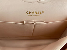 Load image into Gallery viewer, 23S Chanel light beige caviar medium classic flap, gold hdw.

