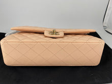 Load image into Gallery viewer, 23S Chanel light beige caviar medium classic flap, gold hdw.
