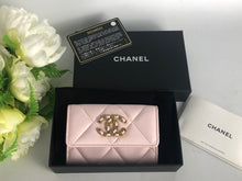 Load image into Gallery viewer, Chanel 22p light pink XL card holder
