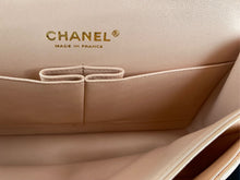 Load image into Gallery viewer, 23S Chanel light beige caviar medium classic flap, gold hdw.
