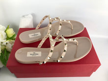 Load image into Gallery viewer, Valentino Rockstud jelly thong sandals 41 (fit 10 us)
