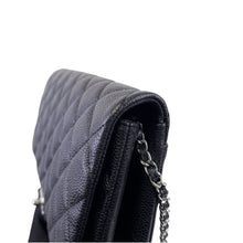 Load image into Gallery viewer, Chanel black caviar timeless clutch, silver hdw, 18 series
