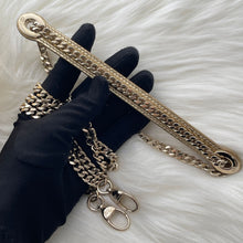 Load image into Gallery viewer, Lady Dior gold snakeskin mini, gold hdw
